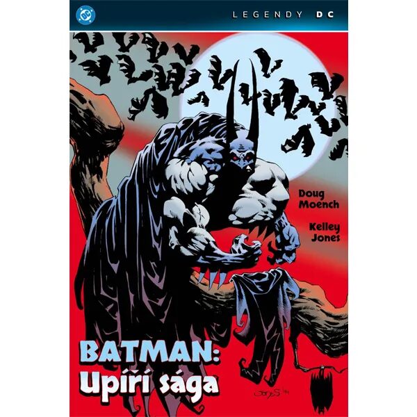 Obálka knihy Batman: Upíří sága Legendy DC