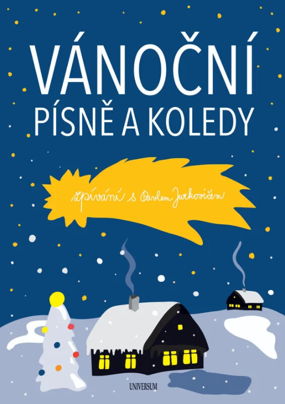 Obálka knihy Vánoční písně a koledy. Zpívání s Pavlem Jurkovičem