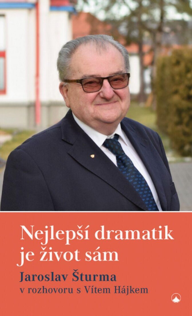 Obálka knihy Nejlepší dramatik je život sám - Jaroslav Šturma v rozhovoru s Vítem Hájkem