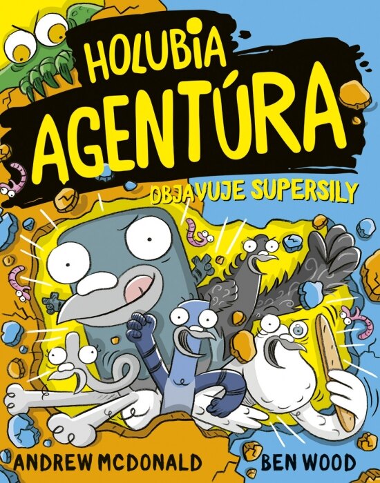 Obálka knihy Holubia agentúra objavuje supersily 12