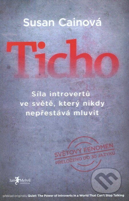 Obálka knihy Ticho