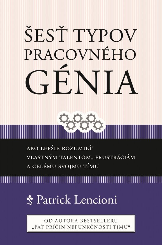 Obálka knihy Šesť typov pracovného génia