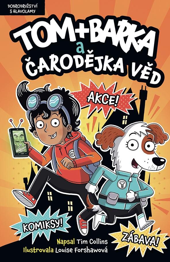 Obálka knihy Tom + Barka a Čarodějka věd