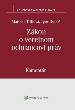 Obálka knihy Zákon o verejnom ochrancovi práv