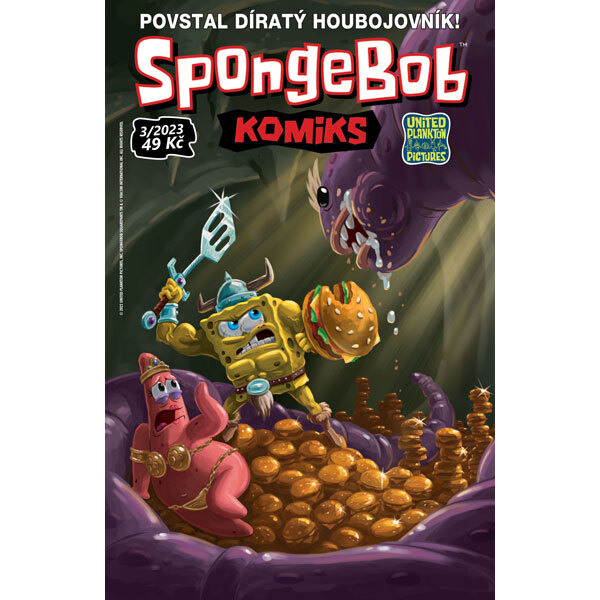 Obálka knihy SpongeBob 03/2023