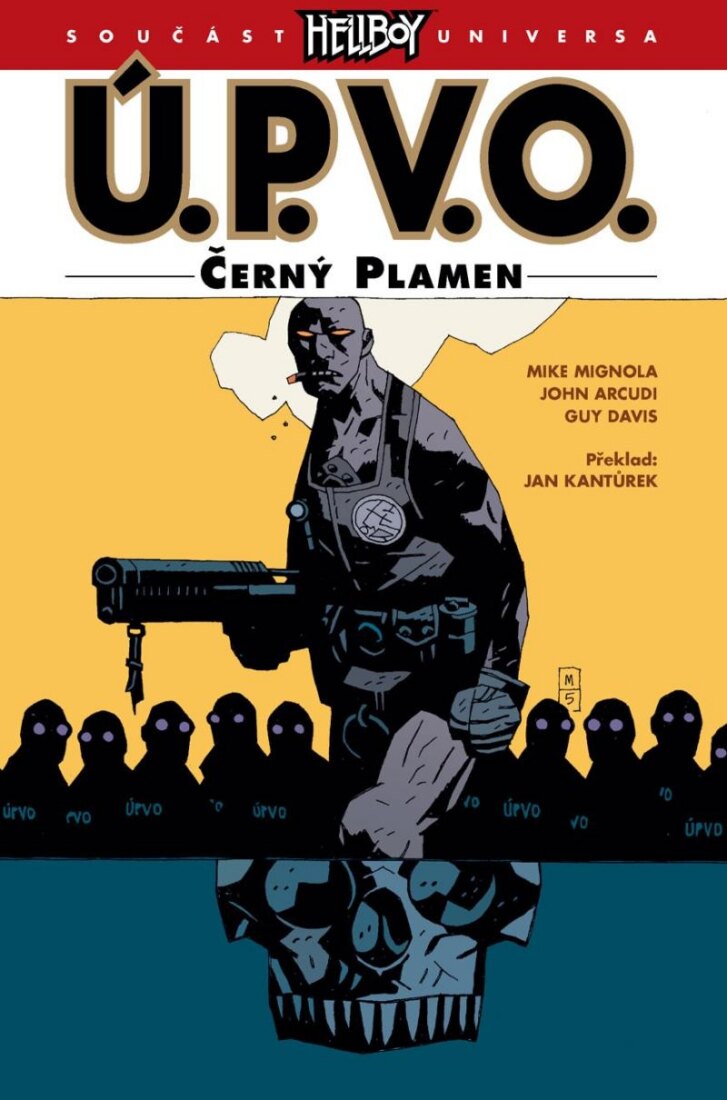 Obálka knihy Ú.P.V.O. 5 - Černý plamen