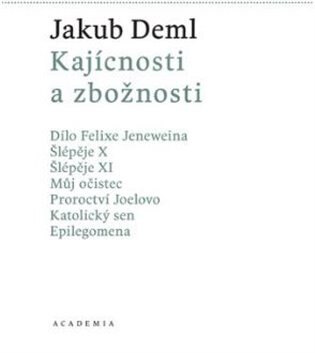 Obálka knihy Kajícnosti a zbožnosti