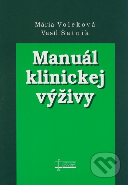 Obálka knihy Manuál klinickej výživy