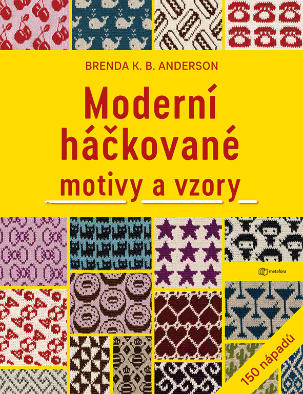 Obálka knihy Moderní háčkované motivy a vzory