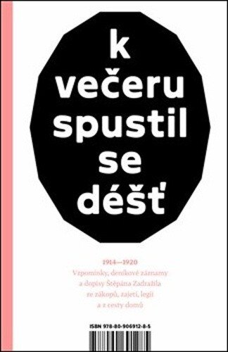 Obálka knihy K večeru spustil se déšť