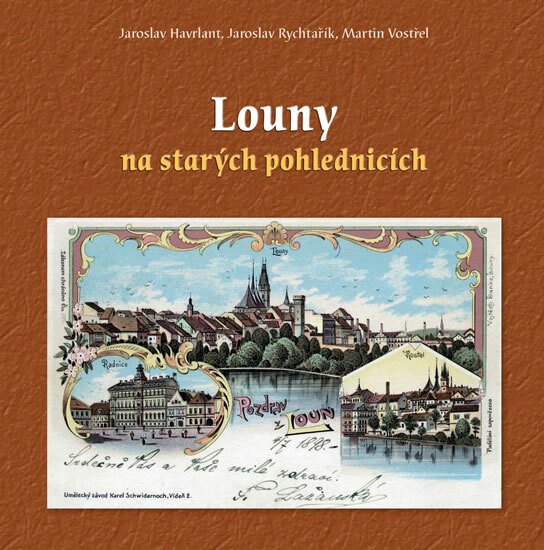 Obálka knihy Louny na starých pohlednicích