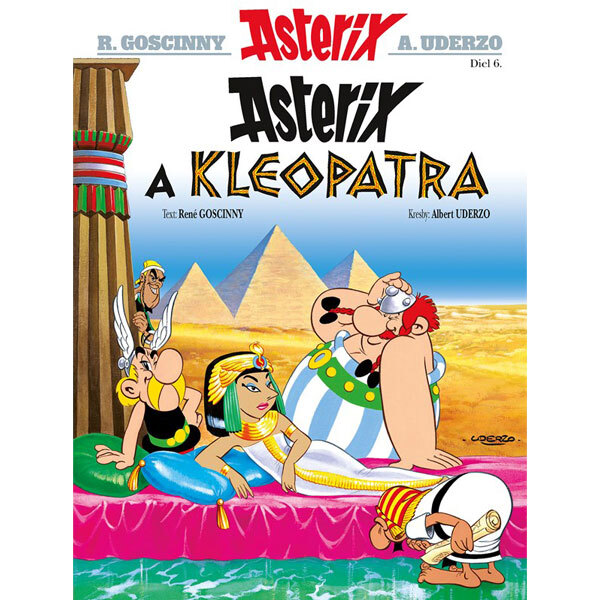 Obálka knihy Asterix VI - Asterix a Kleopatra