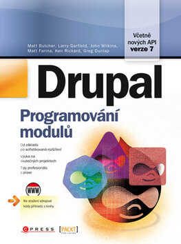 Obálka knihy Drupal 7 (1. akosť)