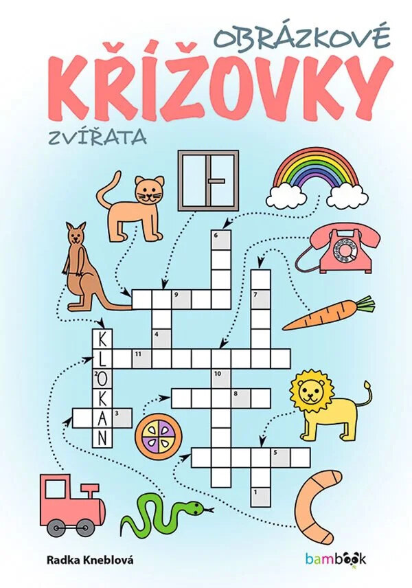 Obálka knihy Obrázkové křížovky Zvířata