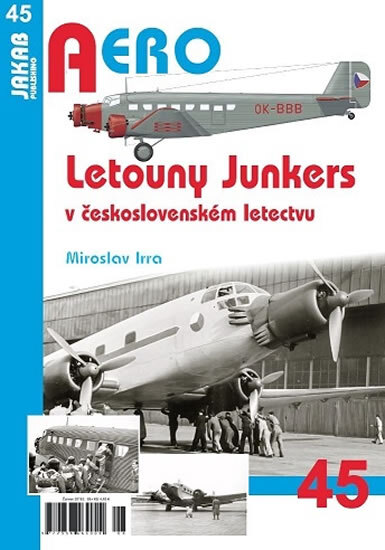 Obálka knihy Letouny Junkers v československém letectvu