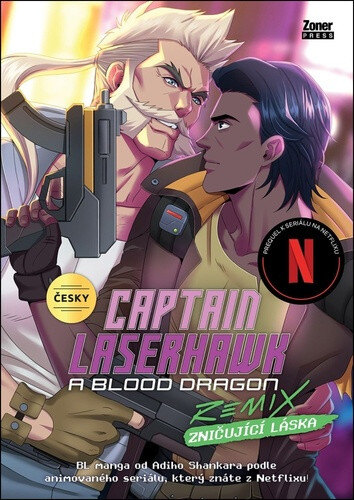 Obálka knihy Captain Laserhawk Zničující láska