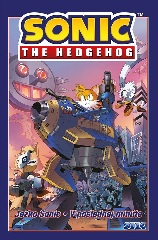 Obálka knihy Ježko Sonic 6 - V poslednej minúte