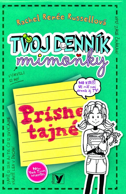 Obálka knihy Tvoj denník mimoňky (1. akosť)