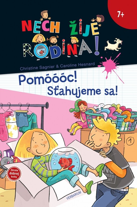Obálka knihy Pomóóóc! Sťahujeme sa! - Nech žije rodina!