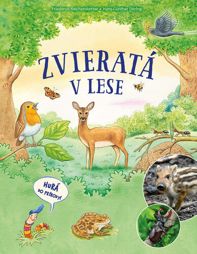 Obálka knihy Zvieratá v lese