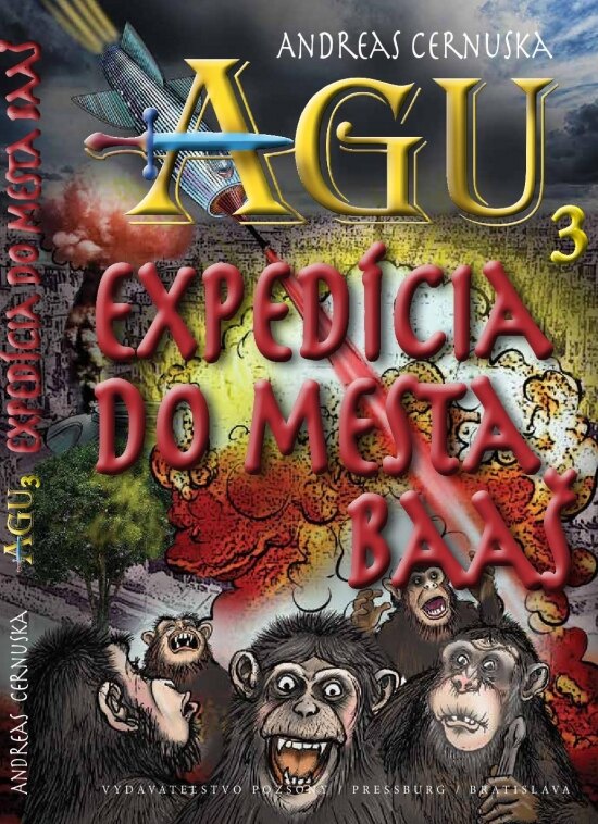 Obálka knihy AGU 3 Expedícia do mesta Baas
