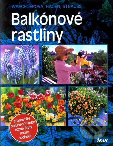 Obálka knihy Balkónové rastliny