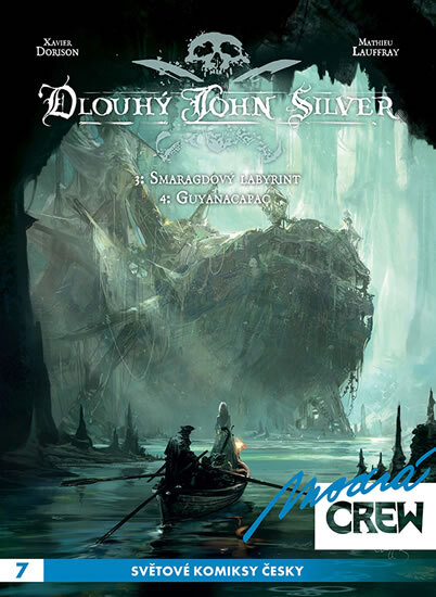 Obálka knihy Modrá CREW 7 - Dlouhý John Silver 3+4