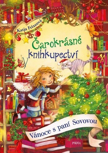 Obálka knihy Čarokrásné knihkupectví Vánoce s paní Sovovou
