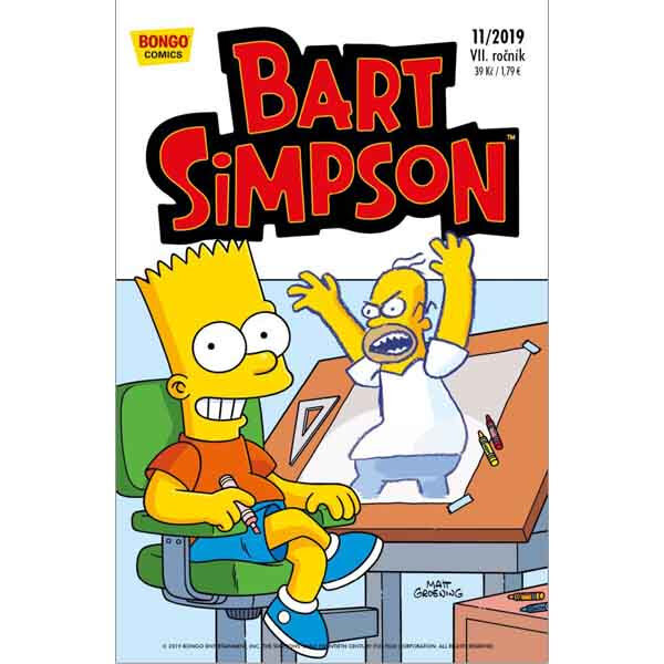 Obálka knihy Simpsonovi: Bart Simpson 11/2019