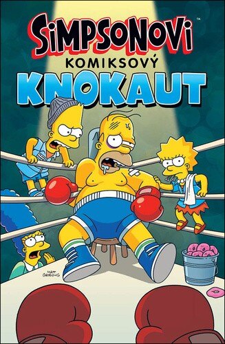 Obálka knihy Simpsonovi Komiksový knokaut