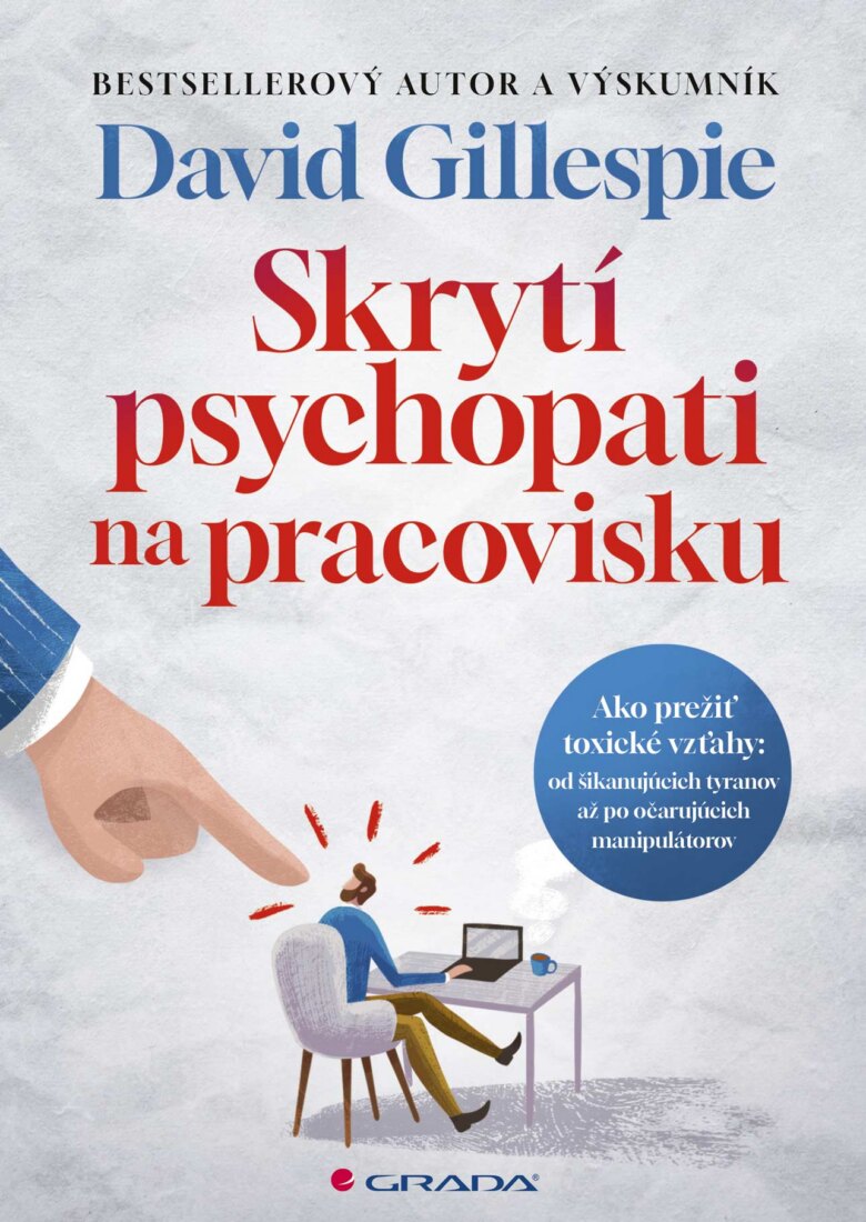 Obálka knihy Skrytí psychopati na pracovisku