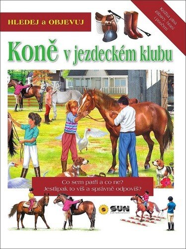 Obálka knihy Hledej a objevuj Koně v jezdeckém klubu