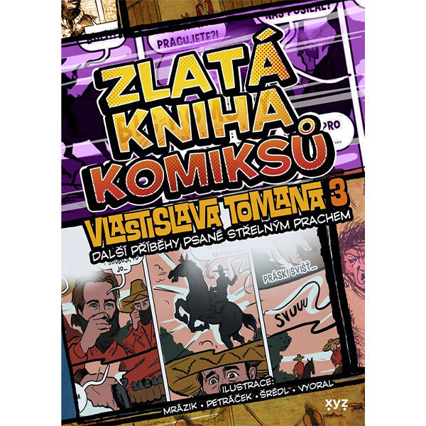 Obálka knihy Zlatá kniha komiksů Vlastislava Tomana 3