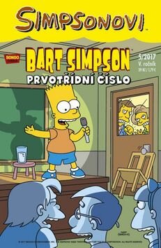 Obálka knihy Bart Simpson Prvotřídní číslo