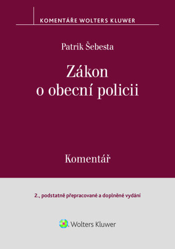 Obálka knihy Zákon o obecní policii