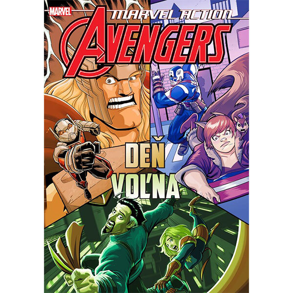 Obálka knihy Marvel Action: Avengers 5 - Deň voľna