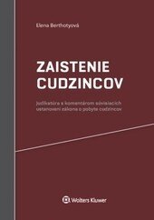 Obálka knihy Zaistenie cudzincov