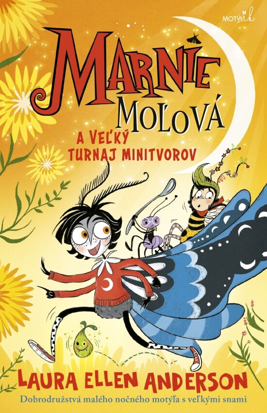Obálka knihy Marnie Moľová a Veľký turnaj minitvorov
