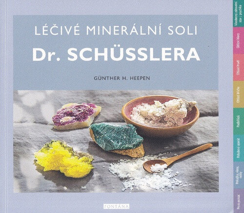 Obálka knihy Léčivé minerální soli Dr. Schüsslera