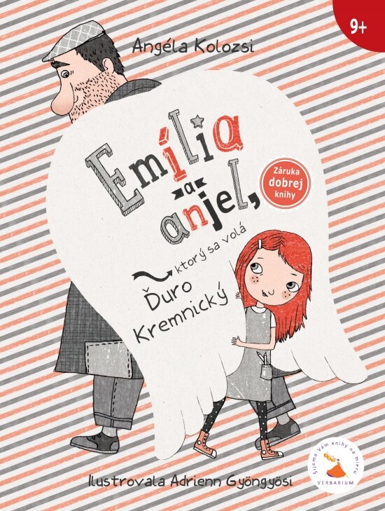 Obálka knihy Emília a anjel, ktorý sa volá Ďuro Kremnický