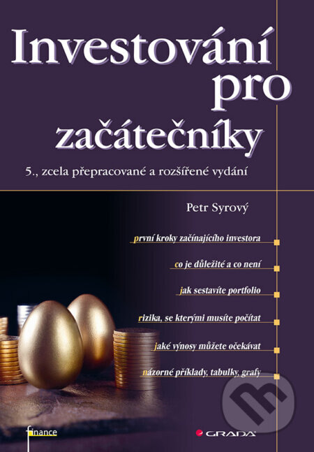 Obálka knihy Investování pro začátečníky