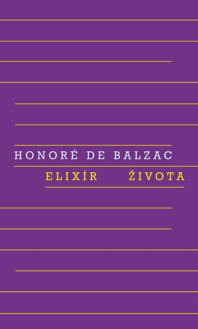 Obálka knihy Elixír života