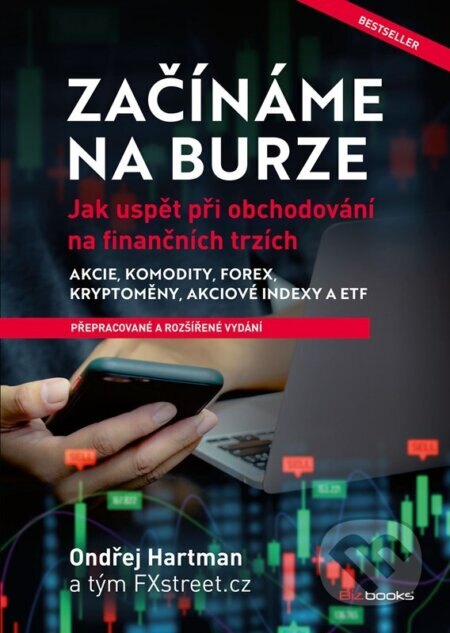 Obálka knihy Začínáme na burze - přepracované a rozšířené vydání