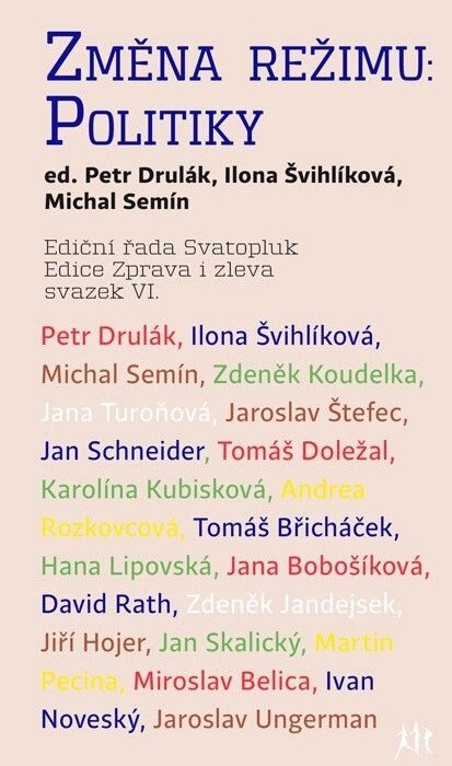 Obálka knihy Změna režimu: Politiky