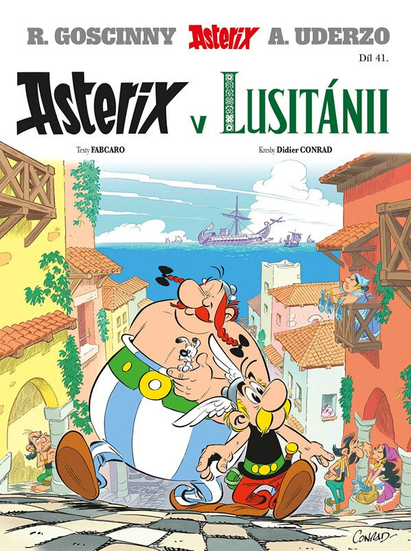 Obálka knihy Asterix 41 - Asterix v Lusitánii