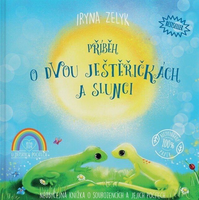 Obálka knihy Příběh o dvou ještěřičkách a slunci