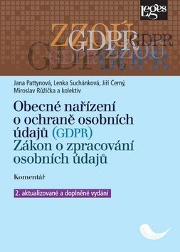 Obálka knihy Obecné nařízení o ochraně osobních údajů (GDPR)