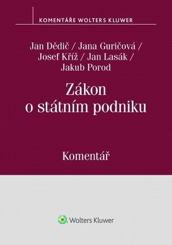 Obálka knihy Zákon o státním podniku (č. 77/1997 Sb.) - komentář