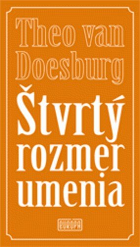Obálka knihy Štvrtý rozmer umenia