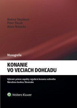 Obálka knihy Konanie vo veciach dohľadu